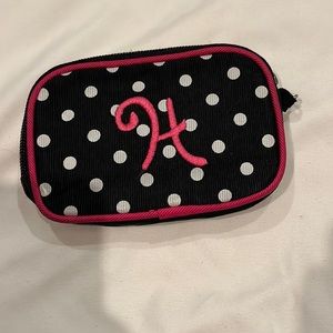 H Initial Coin Purse